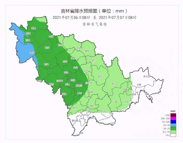 本周吉林省降雨频繁注意雷电冰雹等强对流天气