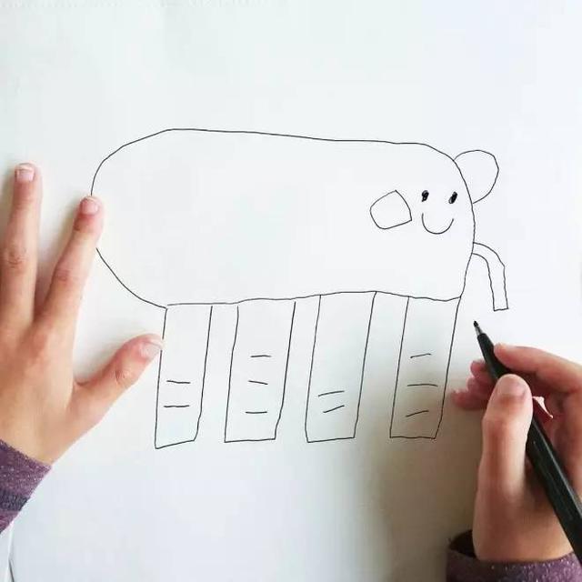老爸把6岁儿子画的画变成现实，于是成了惊悚片！