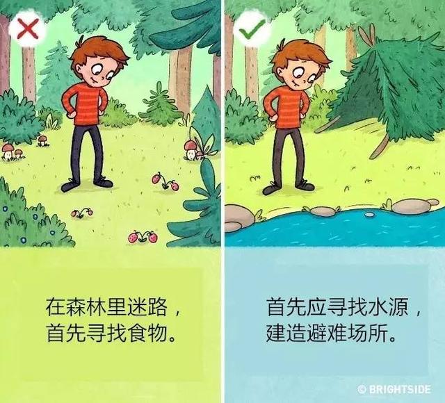 流传的9个野外求生技能可能会把你害惨