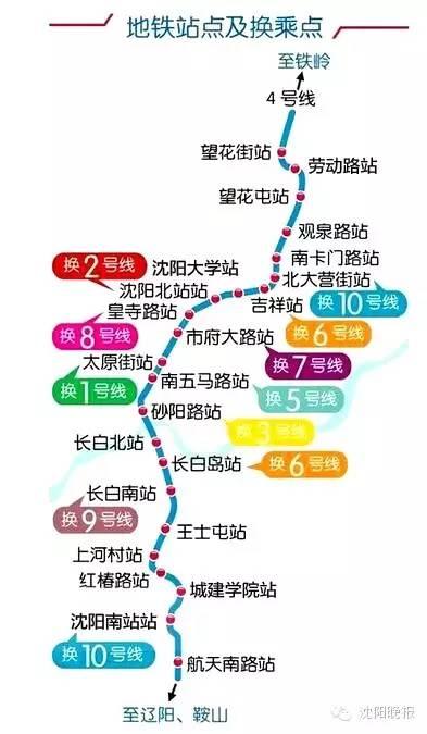 沈阳地铁2号线线路图，沈阳地铁二号线南延线规划图（沈阳区区通地铁的时代即将到来）