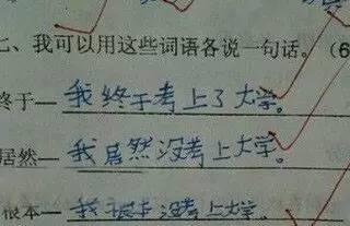 小学生造句的搞笑图片大全，造个句也要出卖爸妈