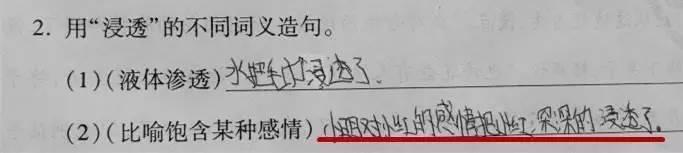 小学生造句的搞笑图片大全，造个句也要出卖爸妈