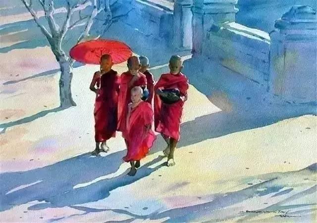 晚安美图170329：佛曰人是未醒佛，佛是已醒人