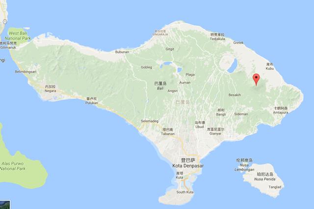 巴厘岛火山会不会喷发，巴厘岛火山或喷发