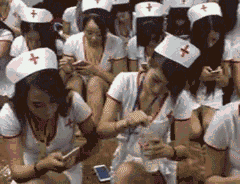 牛哥美女gif动图11p：妹子摆好姿势带你飞