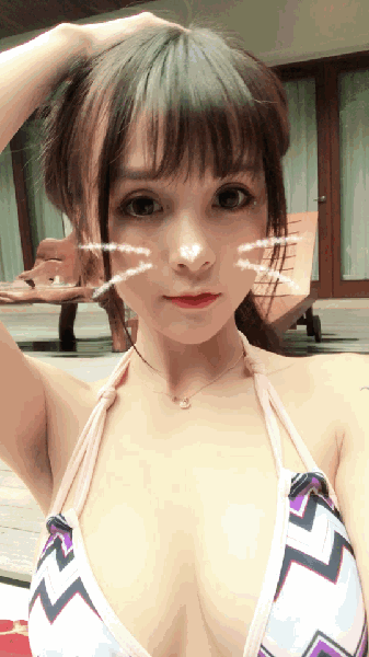 牛哥美女gif动图13p:妹子舔屏了!你何在?