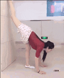 牛哥美女gif动图13p：好身材都是练出来的