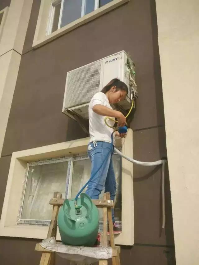 一名女维修工总结的空调常见故障处理方法