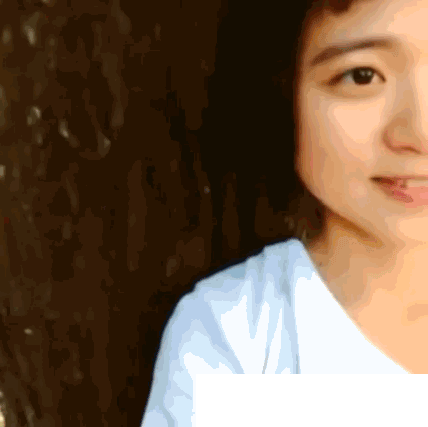 牛哥美女gif动图:妹子跪在这里做什么呢?!