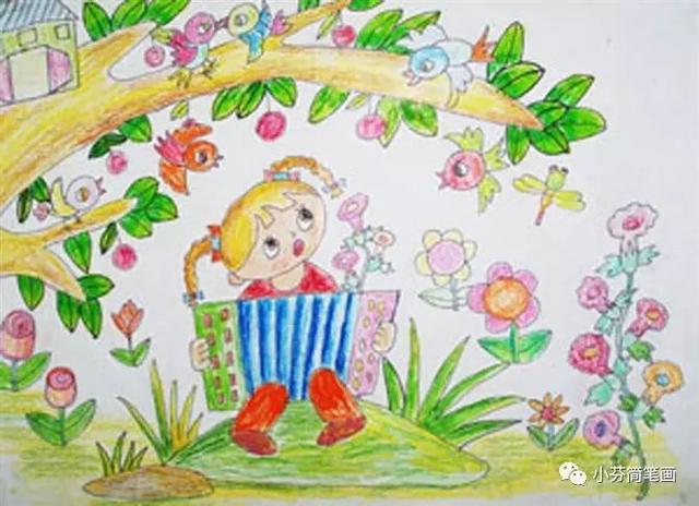 9一12岁画画大全,3~12岁儿童画