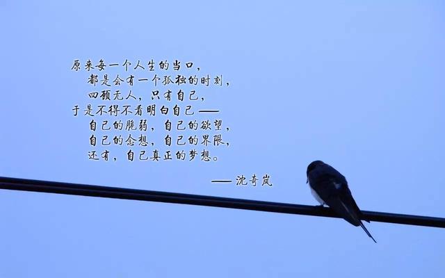 早安心语正能量171005：真正胸怀远方的人，不会抱怨和胆怯