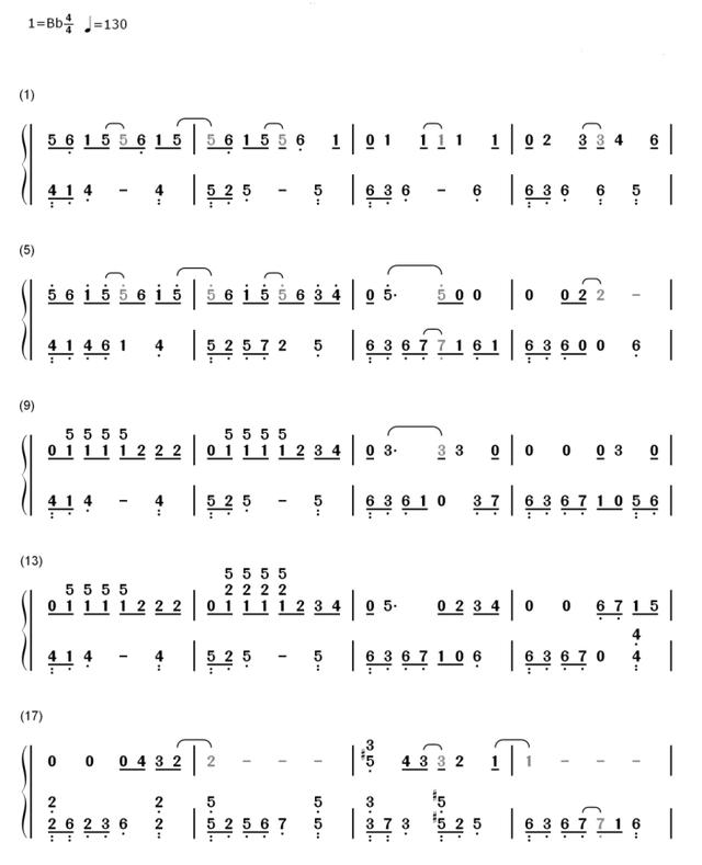 钢琴简谱流行歌曲，十大最好听的钢琴曲谱简谱（成人钢琴简谱自学《踏山河》左右双手简谱）