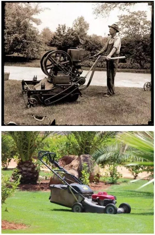 100年前的日常生活机械与今日的对比