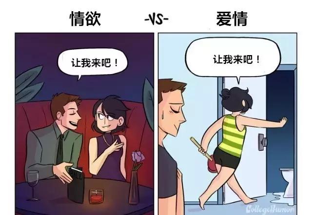 情欲和爱情有什么细节的差别？