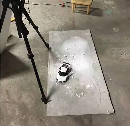 跑车宣传片是这样拍出来的，创意脑洞加上PS技巧
