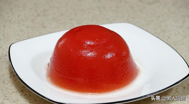 夏季，這果凍賣288元，原來包的是一整個西紅柿，在家2元搞定 熱愛美食 第24张