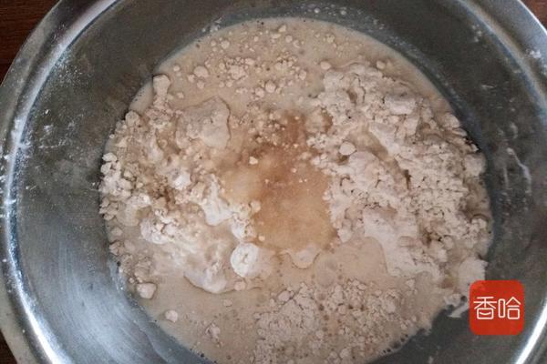 如何做糯米豆沙饼软糯好吃，一小碗糯米一小碗面粉