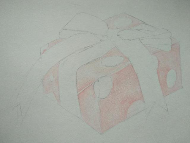 立体的礼盒怎么画,礼物盒简笔画彩色可爱立体
