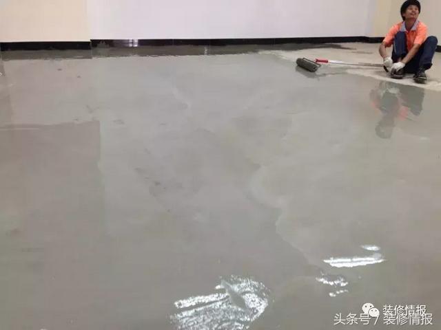 室内水泥自流平施工方法，家装水泥自流平