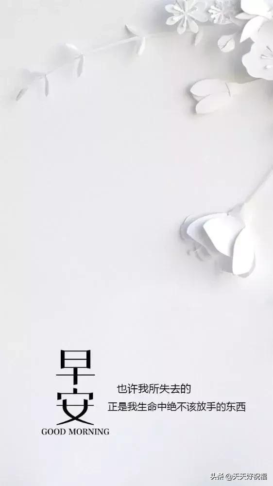 微信群发最受欢迎的早上好正能量语 早安问候语祝福图片分享