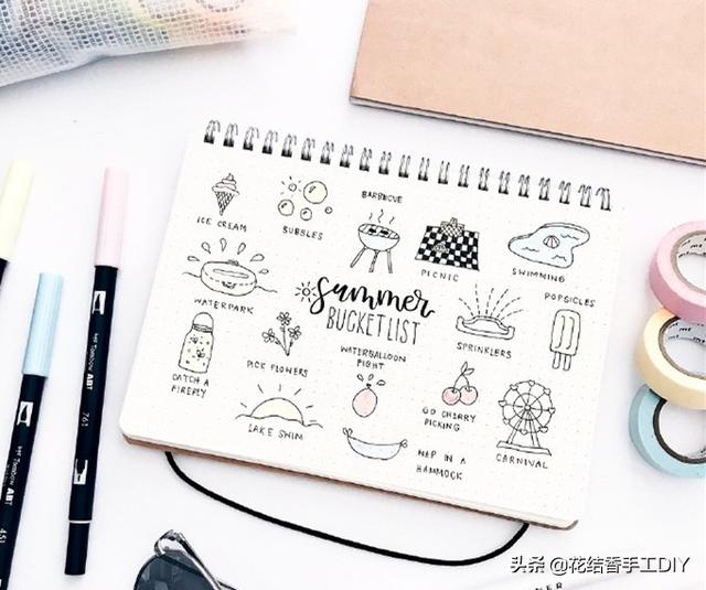 学生怎么做手账，如何做简单漂亮的手帐