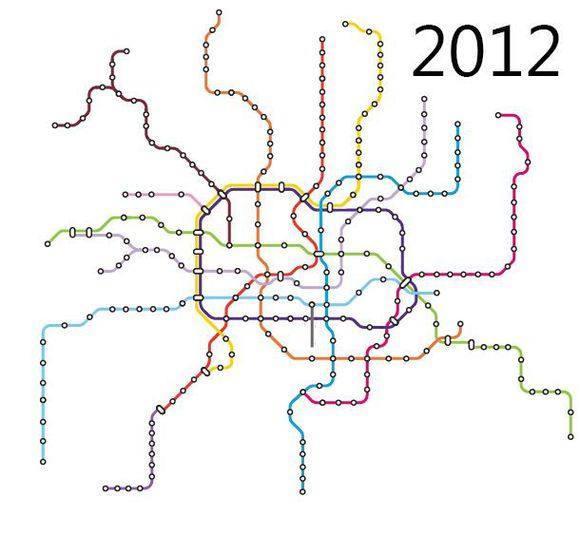 上海地铁规划线路图上海地铁的回顾和展望从改造铁路地铁3号线诡异