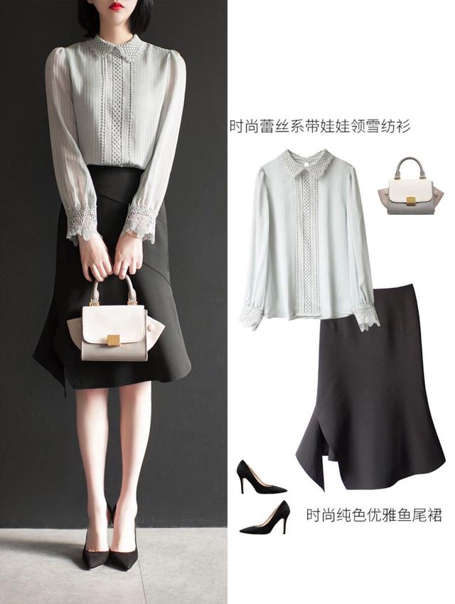 精致时髦的职场穿搭，看看我们的时髦OL是怎么搭配知性通勤风的