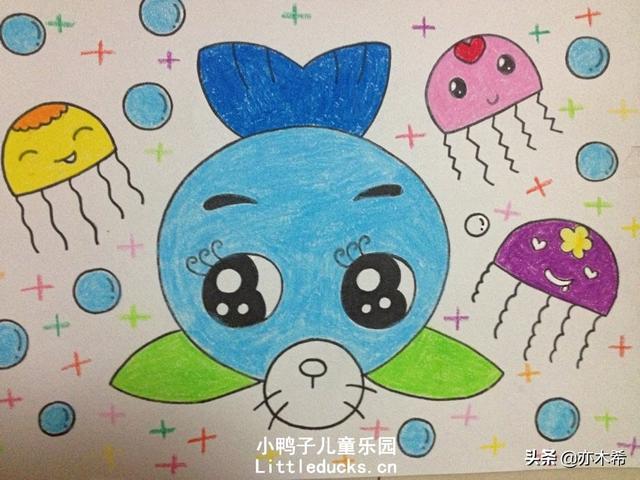 可爱卡通小图案简笔画萌萌哒,简笔画简单 可爱卡通 萌萌