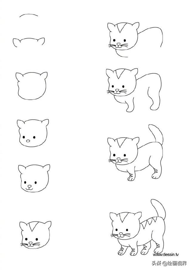 5 8岁儿童简笔画 儿童简笔画大全图片