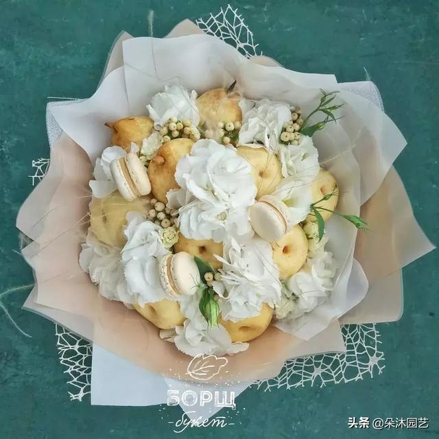 水果花束包装教程图解 礼物包装纸方法图解