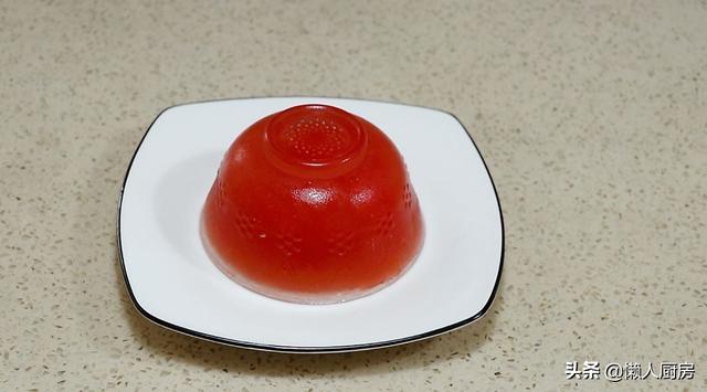 夏季，這果凍賣288元，原來包的是一整個西紅柿，在家2元搞定 熱愛美食 第23张