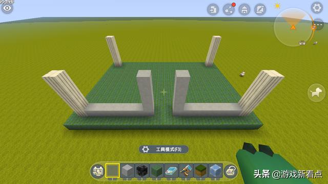 迷你世界生存二层大房子教程，双层生存别墅详细教学