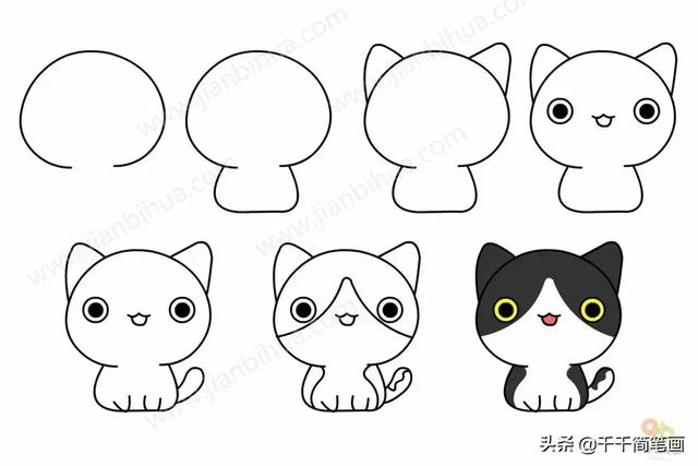 三岁儿童最简单的画 1一3岁简笔画图片大全