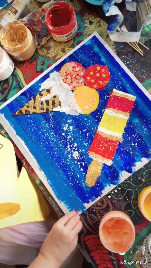 少儿画画图片大全，少儿绘画简单易学儿童画（28张~创意美术儿童范画,很值得初学者收藏）