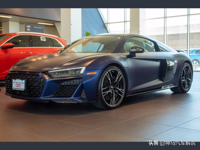 高颜值跑车，全新奥迪R8，回头率不用多说