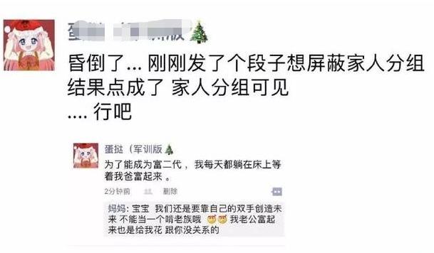 朋友圈忘記屏蔽父母，結果家人排著隊形來罵我 搞笑整蠱 第8张