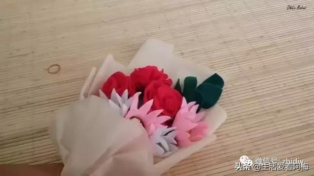 花束包装方法教程,花束怎么包装
