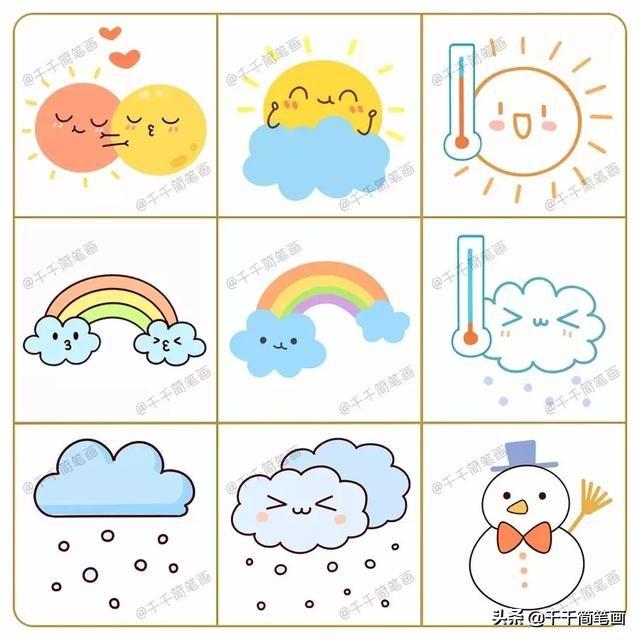幼儿画画图片大全,简笔画图片大全动物 可爱 小动物