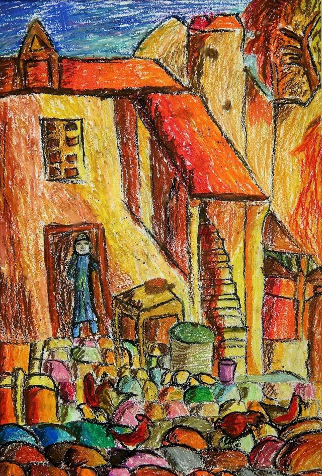 少儿画,17岁儿童画画大全