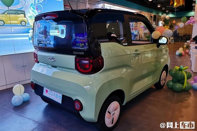 奇瑞QQ冰淇淋到店！订单超宏光MINIEV，预售不到3万元，下月上市