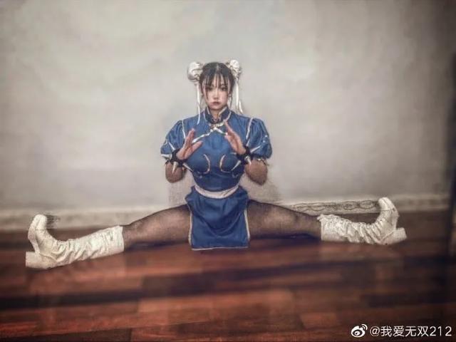 被稱為「女版鹿晨輝」，這位中國版春麗，身材太犯規了 街拍正妹 第20张