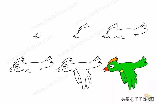 三岁儿童最简单的画 1一3岁简笔画图片大全