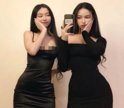 被稱為「真人版海賊王女帝」，這對雙胞胎的身材，是漫畫才有的吧 街拍正妹 第3张