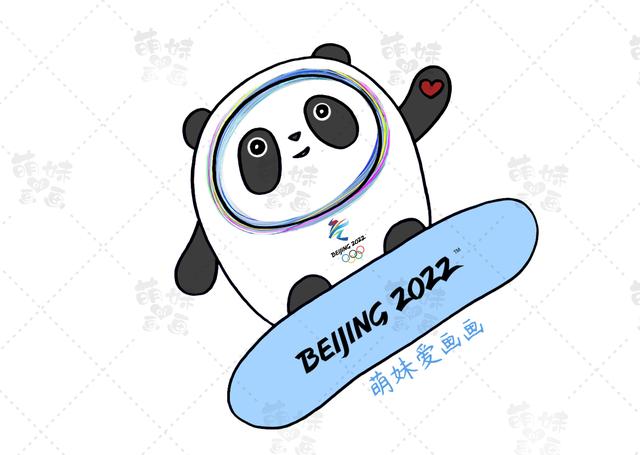 爱的手抄报2022年北京冬奥会手抄报内容简笔画