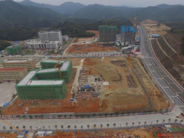 肇庆新区学校规划图，肇庆一批新建、扩建学校即将投入使用
