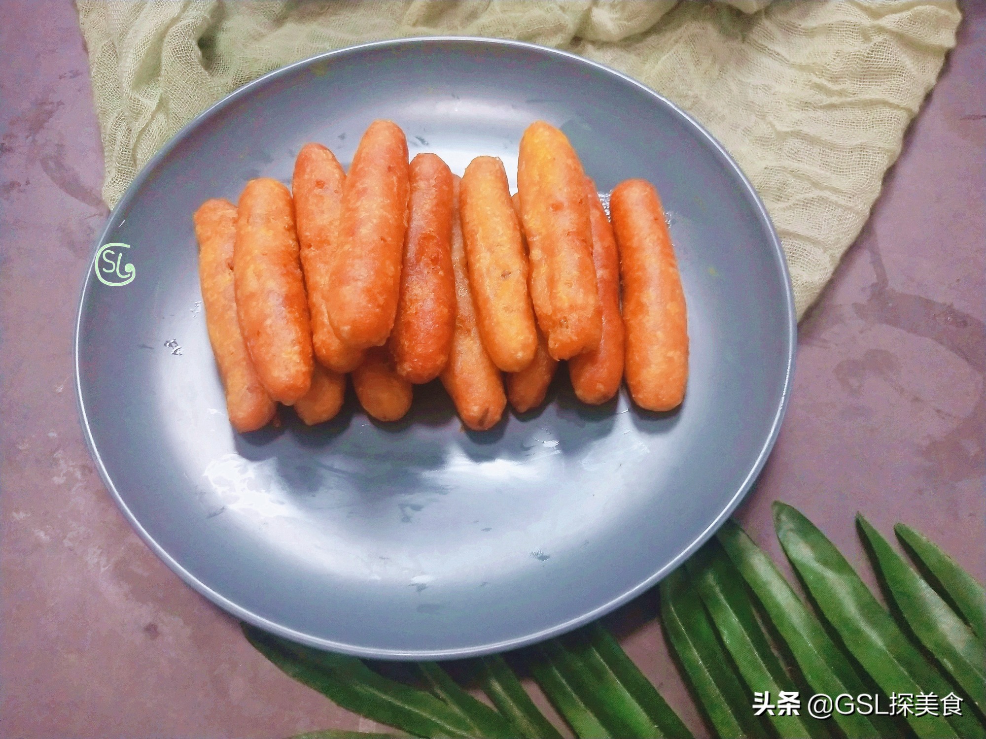 南瓜酥条怎么做（5步做法做出外酥里糯又香甜）