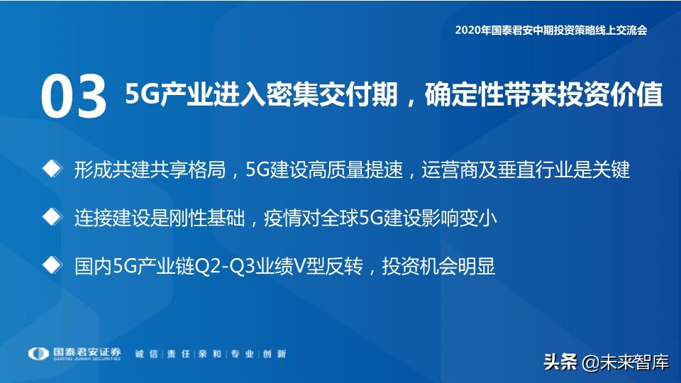 新基建专题报告：构筑连接和算力，5G、IDC、新兴产业持续受益