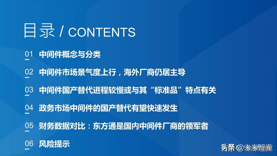 计算机行业专题报告：中间件的国产替代之路