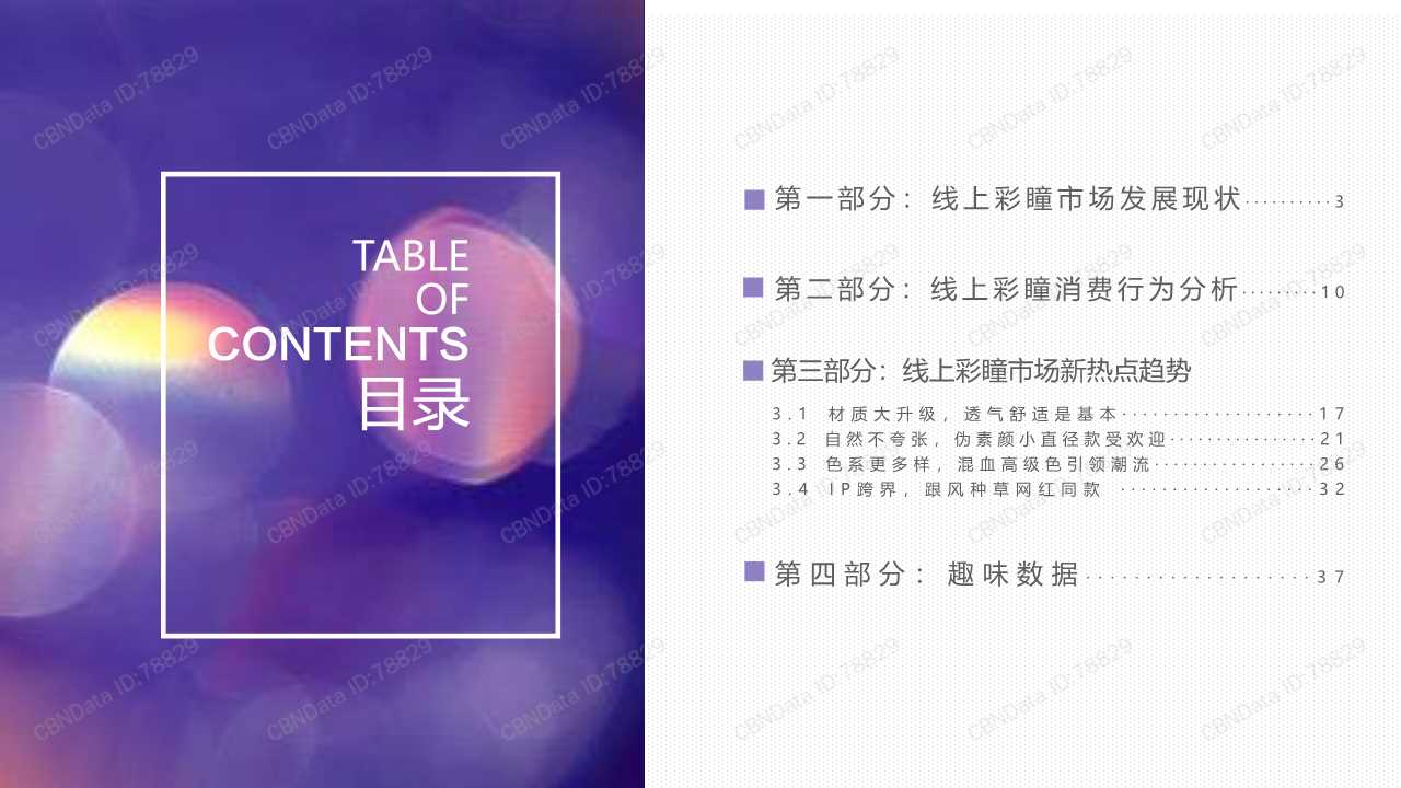 2019线上彩瞳消费洞察报告