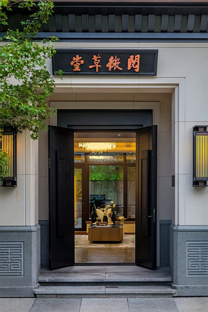 这30款中式庭院大门,任选一款做为自家大门,典雅气派